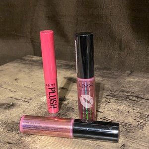 NYX Lip oil & gel lipstick